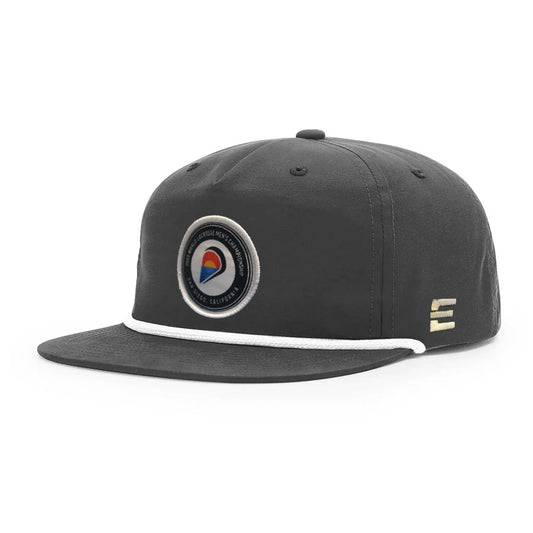 World Lacrosse Rope Hat Patch- Grey